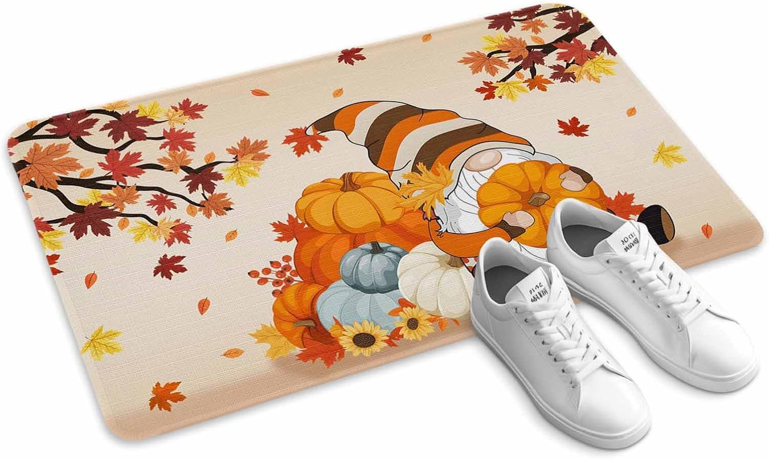 Coastal Beach Kitchen Mat for Floor Nautical Ocean Seashell Coral Starfish Kitchen Runner Rug Set of 2,Non Slip, Lake Blue Summer Anti Fatigue Comfort Standing Mat Kitchen,Sink,Laundry Room,Hallway