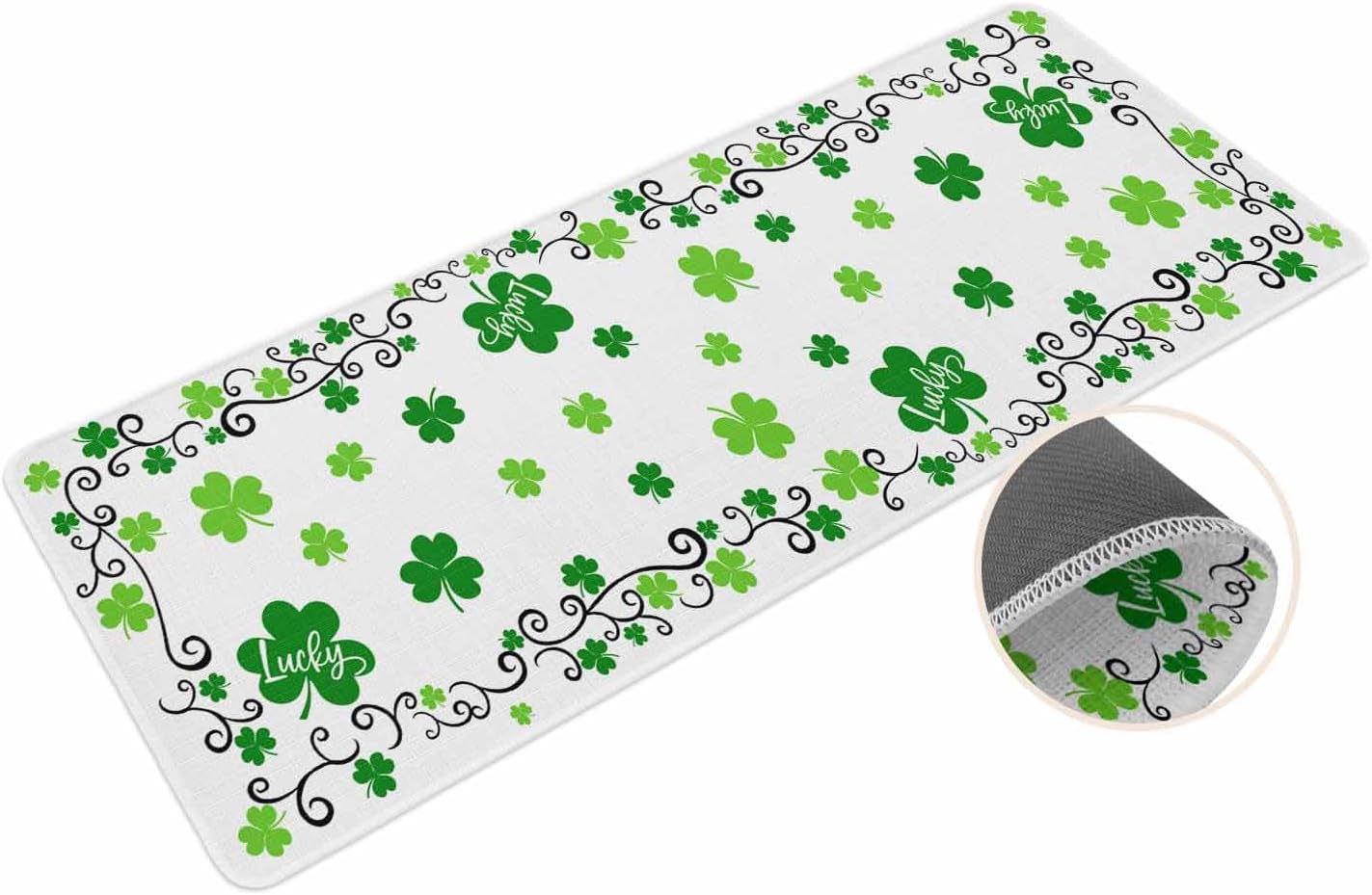 Coastal Beach Kitchen Mat for Floor Nautical Ocean Seashell Coral Starfish Kitchen Runner Rug Set of 2,Non Slip, Lake Blue Summer Anti Fatigue Comfort Standing Mat Kitchen,Sink,Laundry Room,Hallway