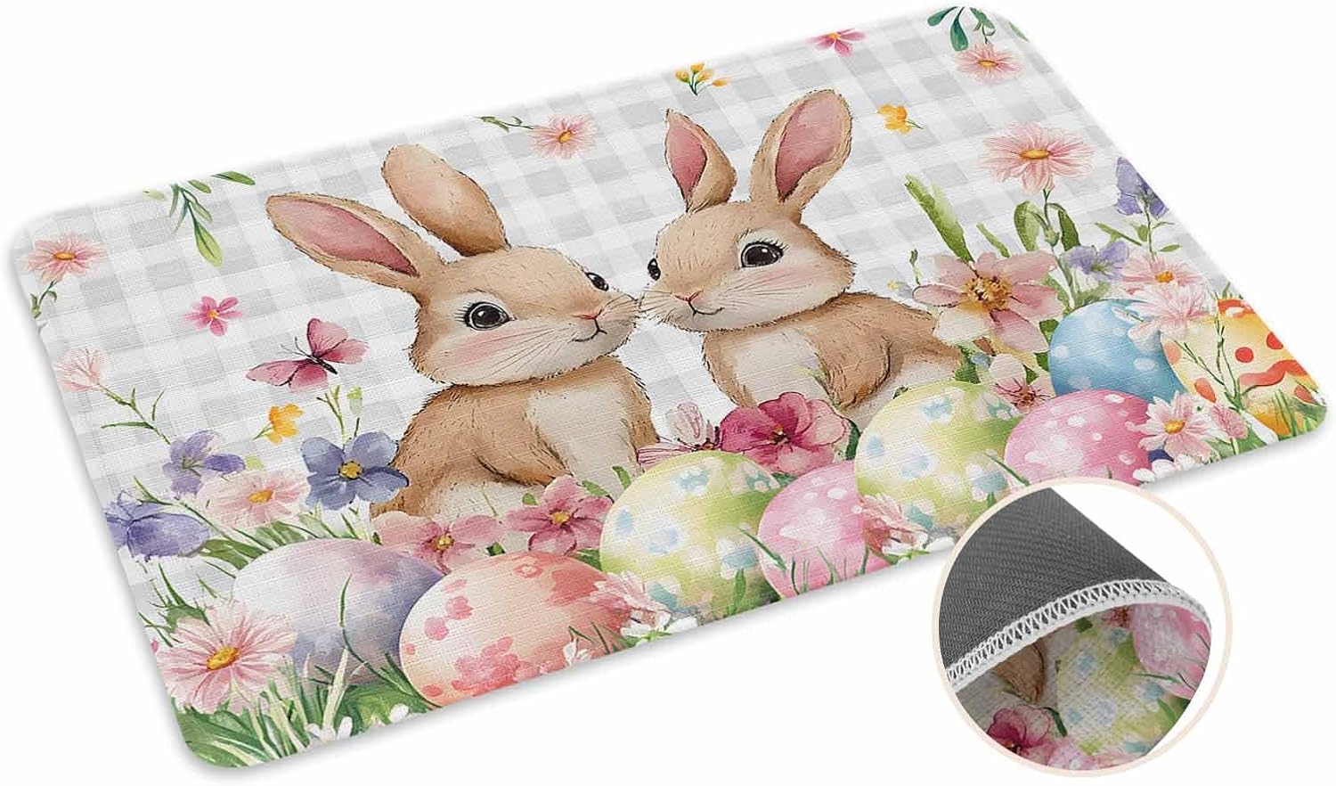 Coastal Beach Kitchen Mat for Floor Nautical Ocean Seashell Coral Starfish Kitchen Runner Rug Set of 2,Non Slip, Lake Blue Summer Anti Fatigue Comfort Standing Mat Kitchen,Sink,Laundry Room,Hallway