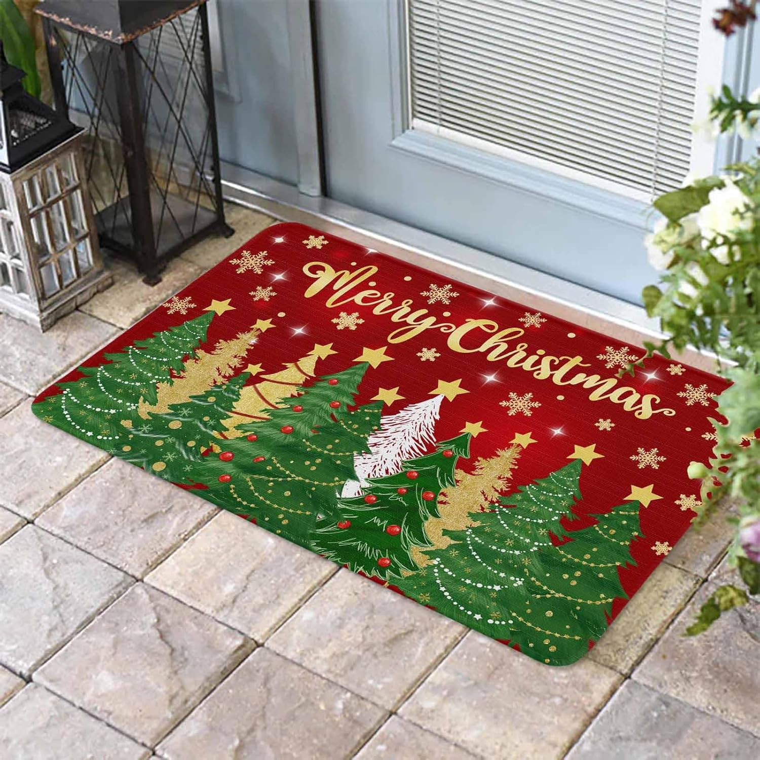 Coastal Beach Kitchen Mat for Floor Nautical Ocean Seashell Coral Starfish Kitchen Runner Rug Set of 2,Non Slip, Lake Blue Summer Anti Fatigue Comfort Standing Mat Kitchen,Sink,Laundry Room,Hallway