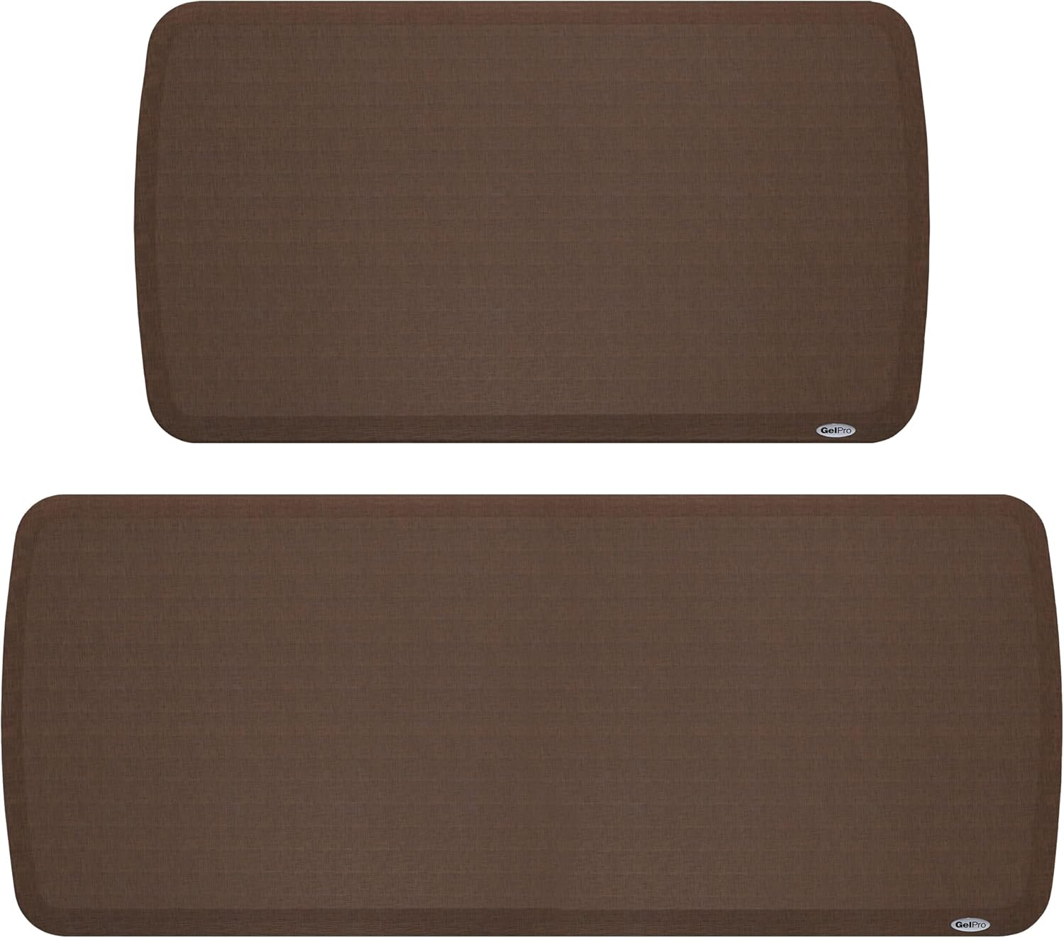 GelPro Elite Anti-Fatigue Kitchen Mat Bundle - 20 x 36 & 20 x 48, Linen Truffle