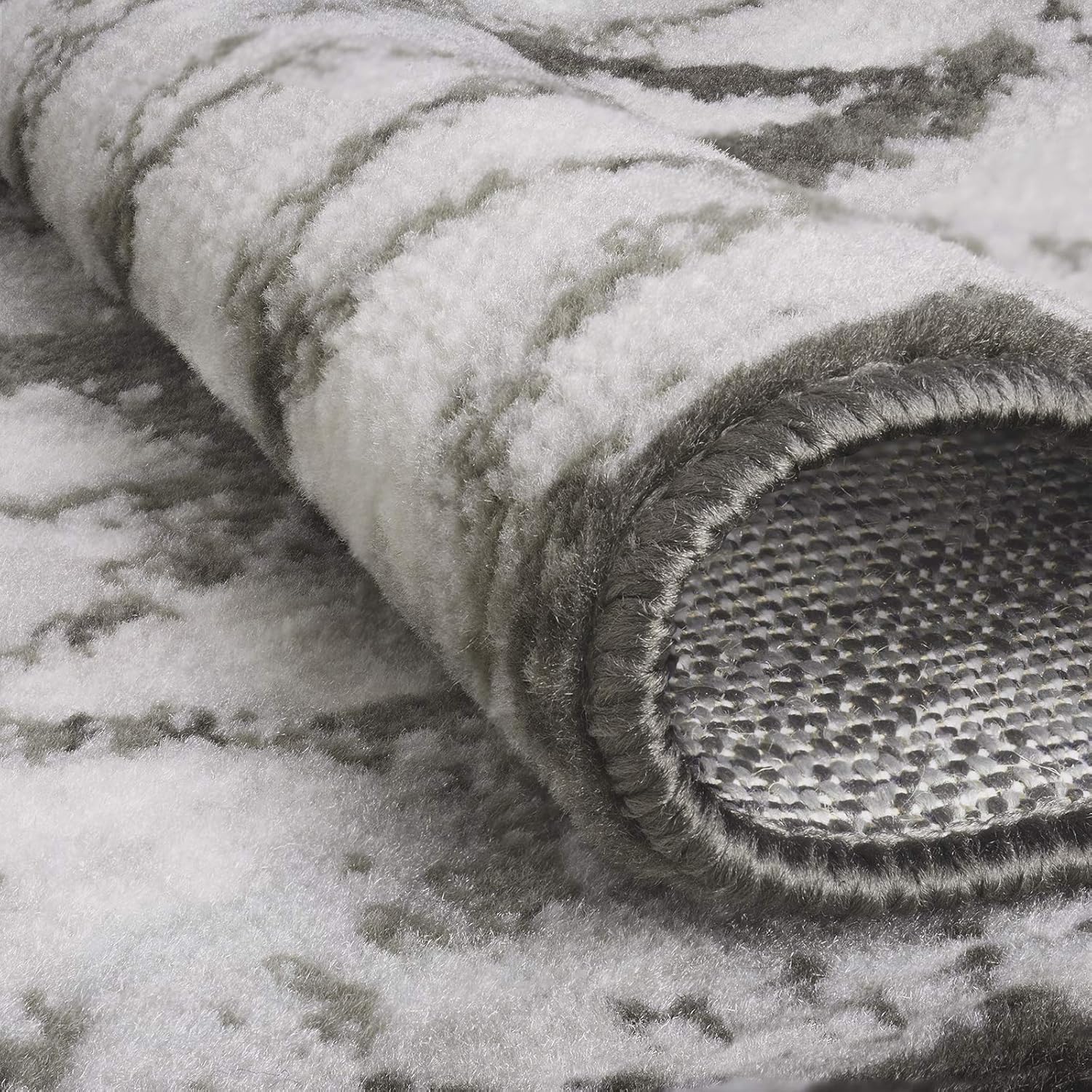 Woven Trends Modern Contemporary 3-Piece Rug Set, 5x7 Area Rug, 2x5 Runner Rug, 2x3 Accent Mat, Livingroom, Bedroom, Entryway, Durable and Stain Resistant, Gray