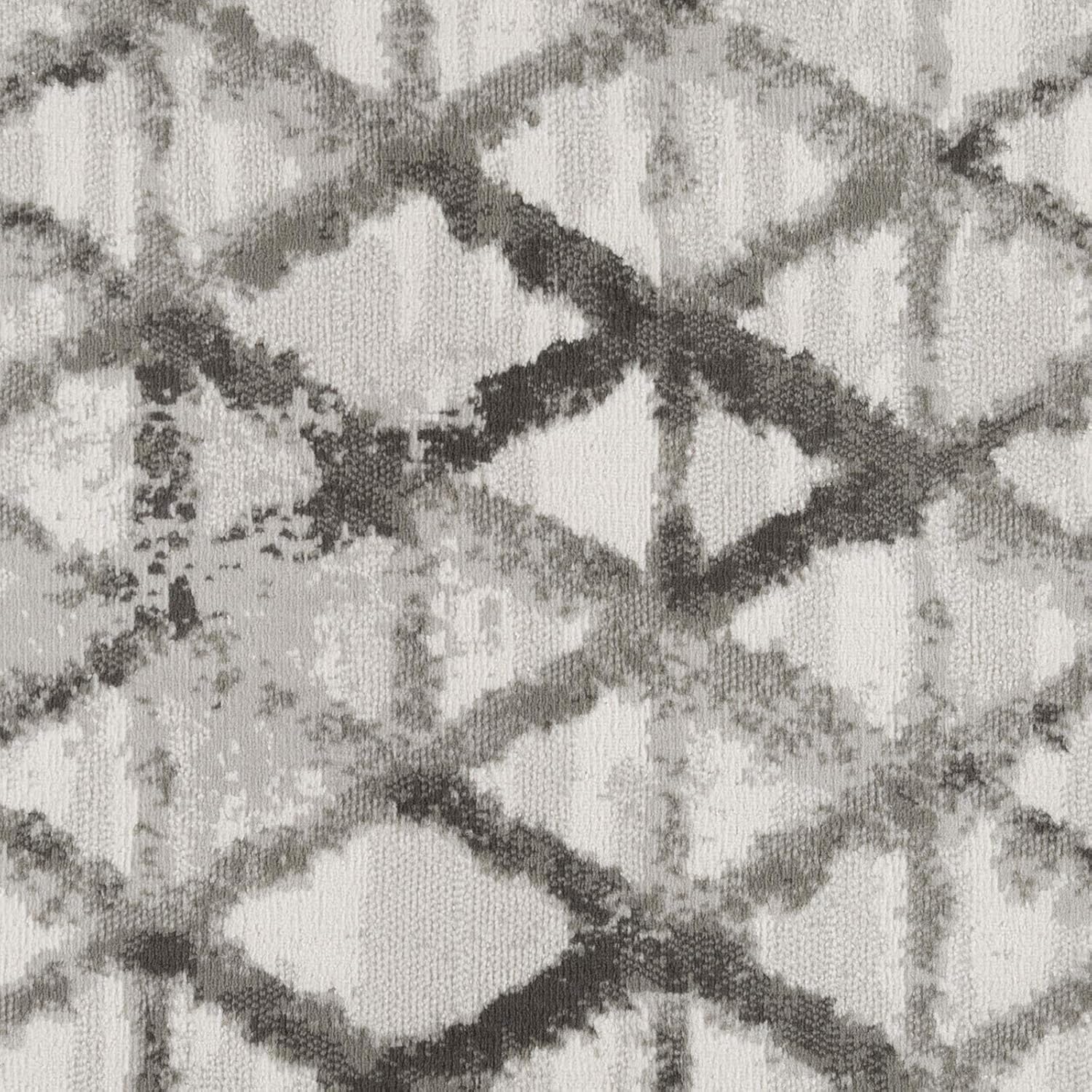 Woven Trends Modern Contemporary 3-Piece Rug Set, 5x7 Area Rug, 2x5 Runner Rug, 2x3 Accent Mat, Livingroom, Bedroom, Entryway, Durable and Stain Resistant, Gray